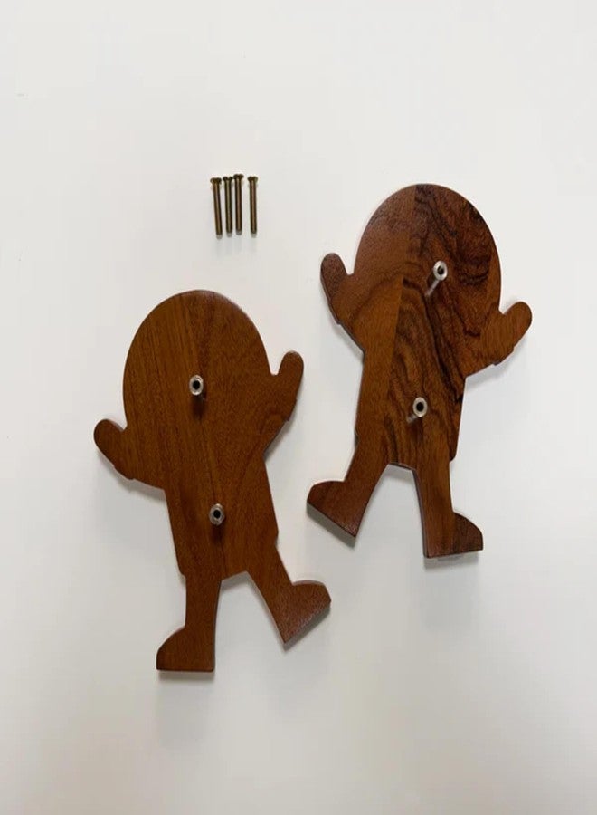 Look Mumma Astronaut Premium Wooden Cupboard Handle/Drawer - Handcrafted Kids Room Hardware - Image 5